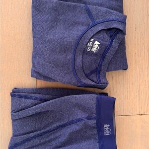 Kids Blue REI Base Layer